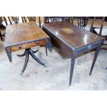 Two 19th century mahogany Pembroke tables Unfortunately we are not doing condition reports on this