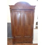 Oak late 19th century two door armoire 105cm wide Unfortunately we are not doing condition reports