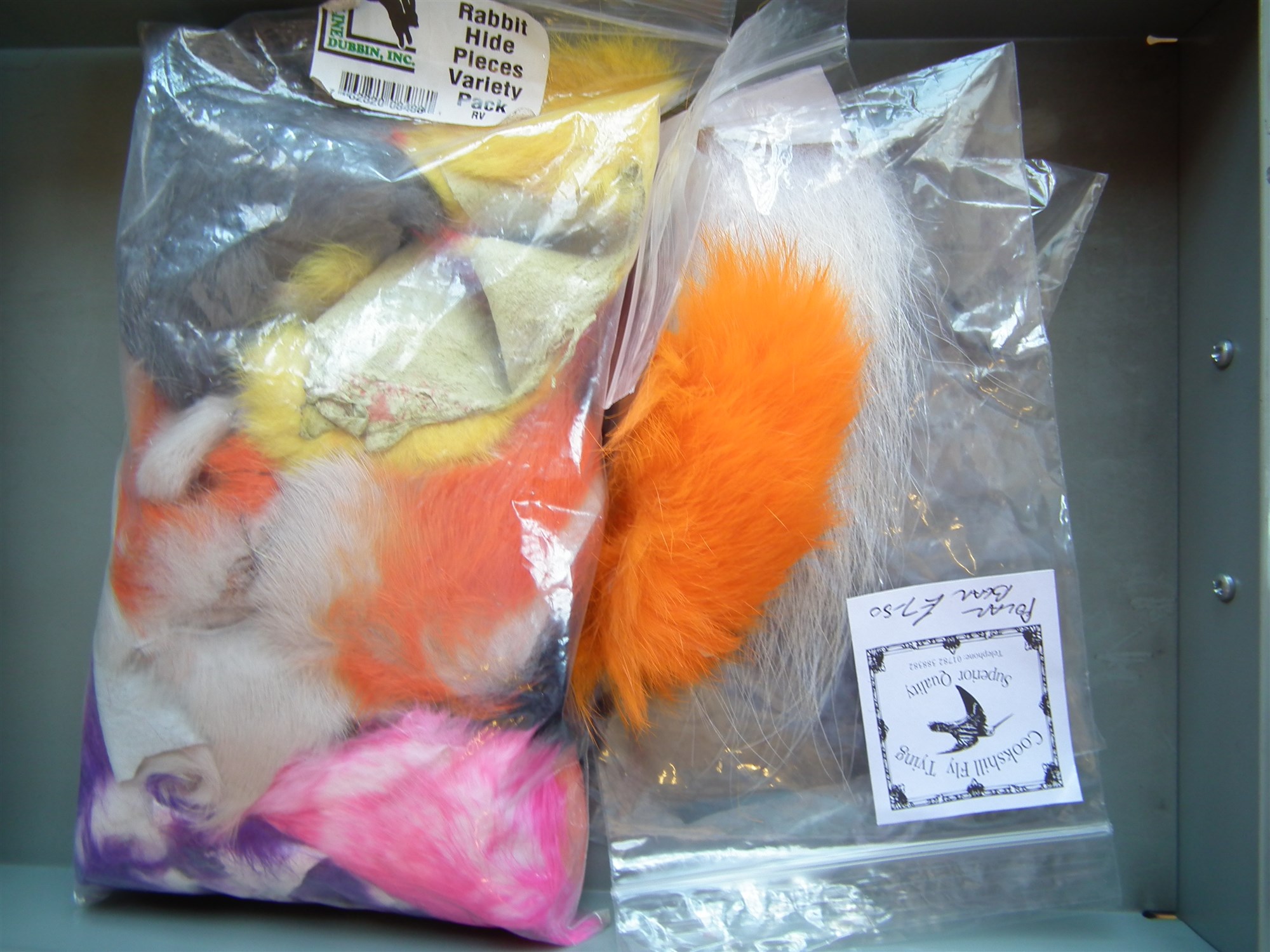 Large collection of fly tying equipment including feathers, fur, hooks etc. contained within - Image 6 of 16