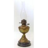 Victorian oil lamp. Condition reports are not available for our Interiors sales.