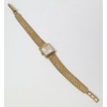 9ct gold Avia ladies' vintage wristwatch Condition reports are not available for this sale.