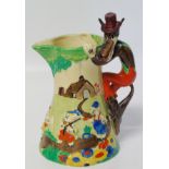 Wade Heath wolf and little pigs musical jug Condition reports are not available for this sale.