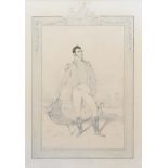 George Chinnery (1774-1852), Portrait of a soldier, signed and dated 1806, with hand-drawn