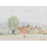 Pierre Adolphe Valette (1876-1942), "Au Chambon uns Brailles", signed, titled on verso,
