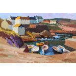 Donald McIntyre R.I., R.Cam.A., S.M.A. (1923-2009), "Sunlight, Coverack", signed, titled on artist's