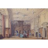 Joseph Nash O.W.S. (1809-1878), "Crewe Hall, Cheshire - The Hall", signed and dated 1844,