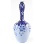 Macintyre Moorcroft Florian vase, decorated with Wild Rose pattern, 25cm high For a condition report