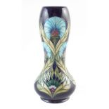 Moorcroft Talents of Windsor vase, decorated with Windsor Carnation pattern after Sally Tuffin,