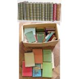 11 Dickens books, one John Halifax, Scotts poetical work and Wordsworth ditto, four Winston