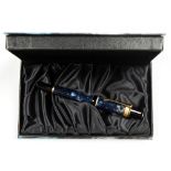 Montblanc Meisterstuck, Writers Edition, Edgar A. Poe, a limited edition fountain pen, no. 09296/