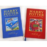 Two Harry Potter First Deluxe Edition books to include Harry Potter and the Philosopher's Stone,