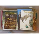 Quantity of assorted auction catalogues, mainly Peter Wilson Ltd and Sotheby's Condition reports are