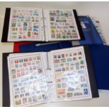 All world stamps in nine (9) volumes including 75th anniversary of the R.A.F. collection and
