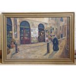 P. Kilner, "The Antique Shop" Oil Conditions reports are not available for our Interiors Sale.