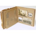 WWII photograph album compiled by Thomas Walker, royal signals attached to the Guerkas, mainly