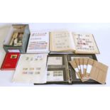 British commonwealth collection of stamps and covers including an old ideal album Condition