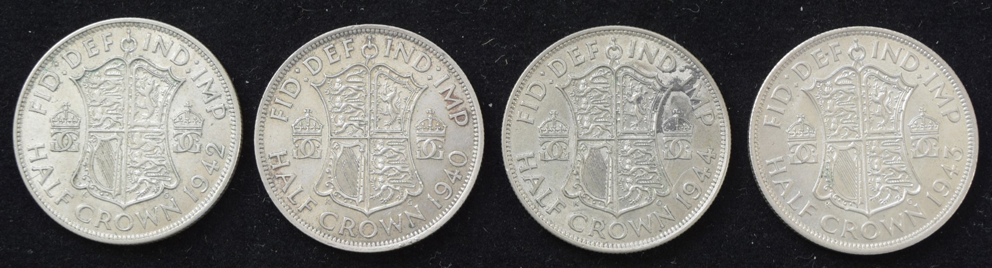 Two King George V pennies, both dated 1927, one King George VI threepence dated 1938 and four King - Image 4 of 4