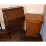 early 20th century oak locker and bureau Condition reports are not available for our Interiors