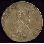 King Philip IV, Ducaton, 1639, Spanish Netherlands - Brabant, Antwerp mint, Draped and armoured bust