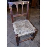 Wicker seat children's chair Condition reports are not available for our Interiors Sale.