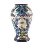 Moorcroft Prestige Profusion vase, designed by Philip Gibson, No. 67/100 seconds mark 41cm high