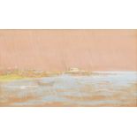 Harold Riley (1934-), Coastal view, signed and dated '70, pastel, 28 x 48.5cm, 11 x 19in. Artists’