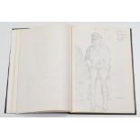 Gordon Radford (1936-2015), Sketchbook made by the artist mainly comprising figure and portrait