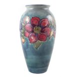 Moorcroft clematis pattern vase 31cm high For a condition report please visit our website www.