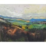 Stephen Stringer, 20th century, Rural view, signed, oil on board, 44.5 x 66cm, 17.5 x 26in. Artists’