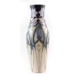 Moorcroft sweet harmony vase, designed by Rachel Bishop, marked as a second, 42cm high For a