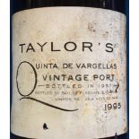 Taylor's Fladgate Quinta de Vargellas. 1995. 4 bottles. Buyers Premium 18% +VAT