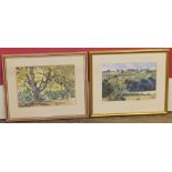 Two watercolours by Walter Roberts Condition reports are not available for our Interiors Sales.