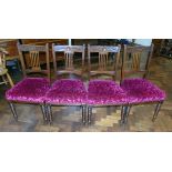 A set of four Edwardian chairs (4) Condition reports are not available for our Interiors Sales.