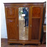 Edwardian mahogany wardrobe Condition reports are not available for our Interiors Sales.
