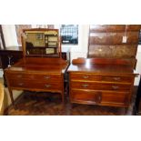 Edwardian dressing table and drawers Condition reports are not available for our Interiors Sales.