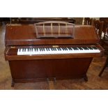 Eavestaff upright piano (The Eavestaff pianette "Mini piano") overstrung Condition reports are not