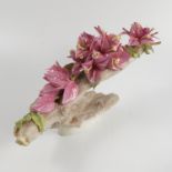 A Royal Worcester model, Bougainvillea, designed by R Van Ron Ruyckelvelt, no plinth,