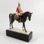 A Royal Worcester limited edition model, and Officer of The Life Guards, modelled by Doris Lindner,
