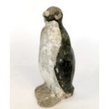 A garden model, of a penguin, height 17.