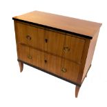 A Biedermeier style chest,