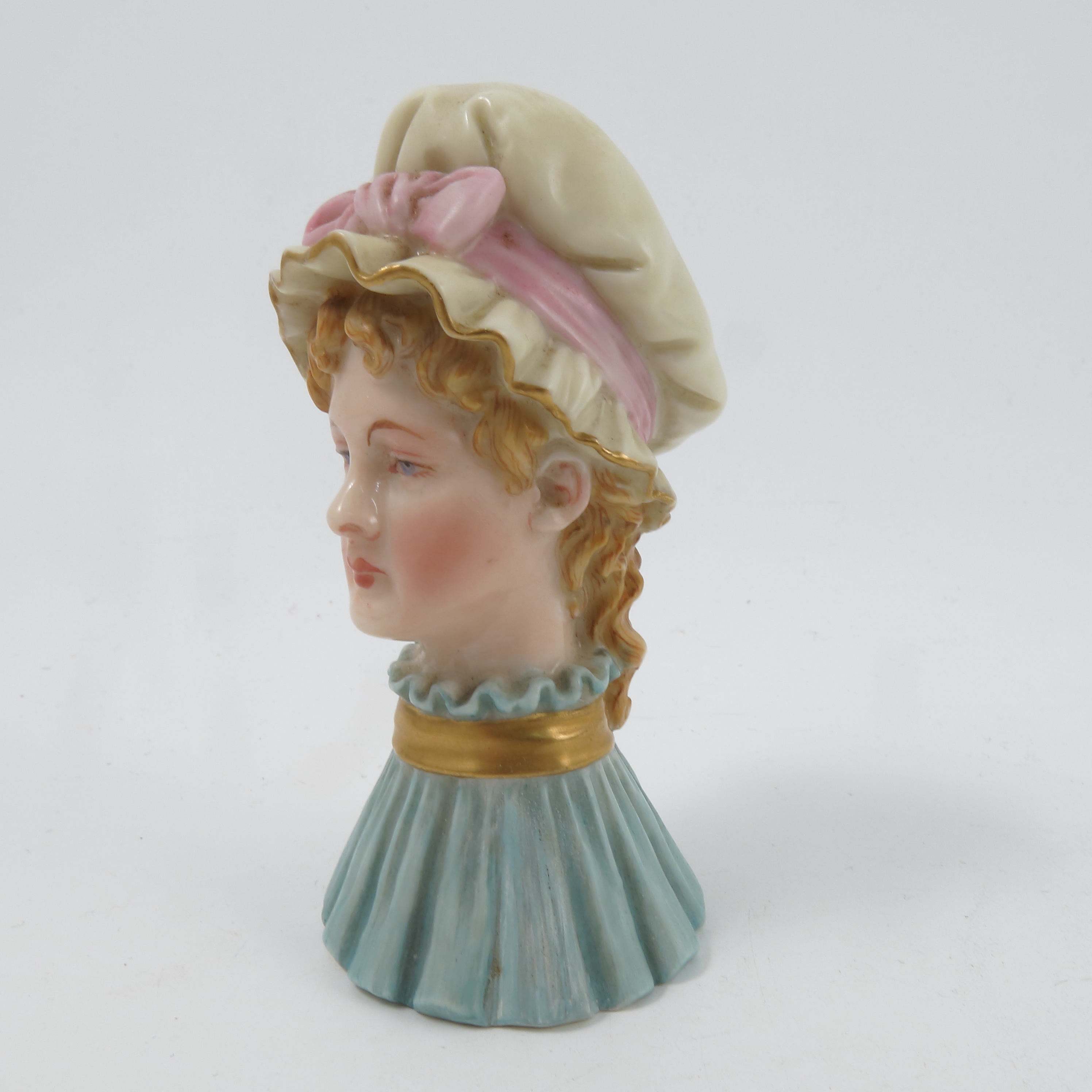 A Royal Worcester candle snuffer, The Mob Cap, - Image 2 of 2