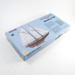 A boxed Billing Boats Bluenose II 600 pond yacht,
