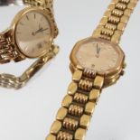 Longines, Le Grande Classique lady's gold plated quartz bracelet watch,