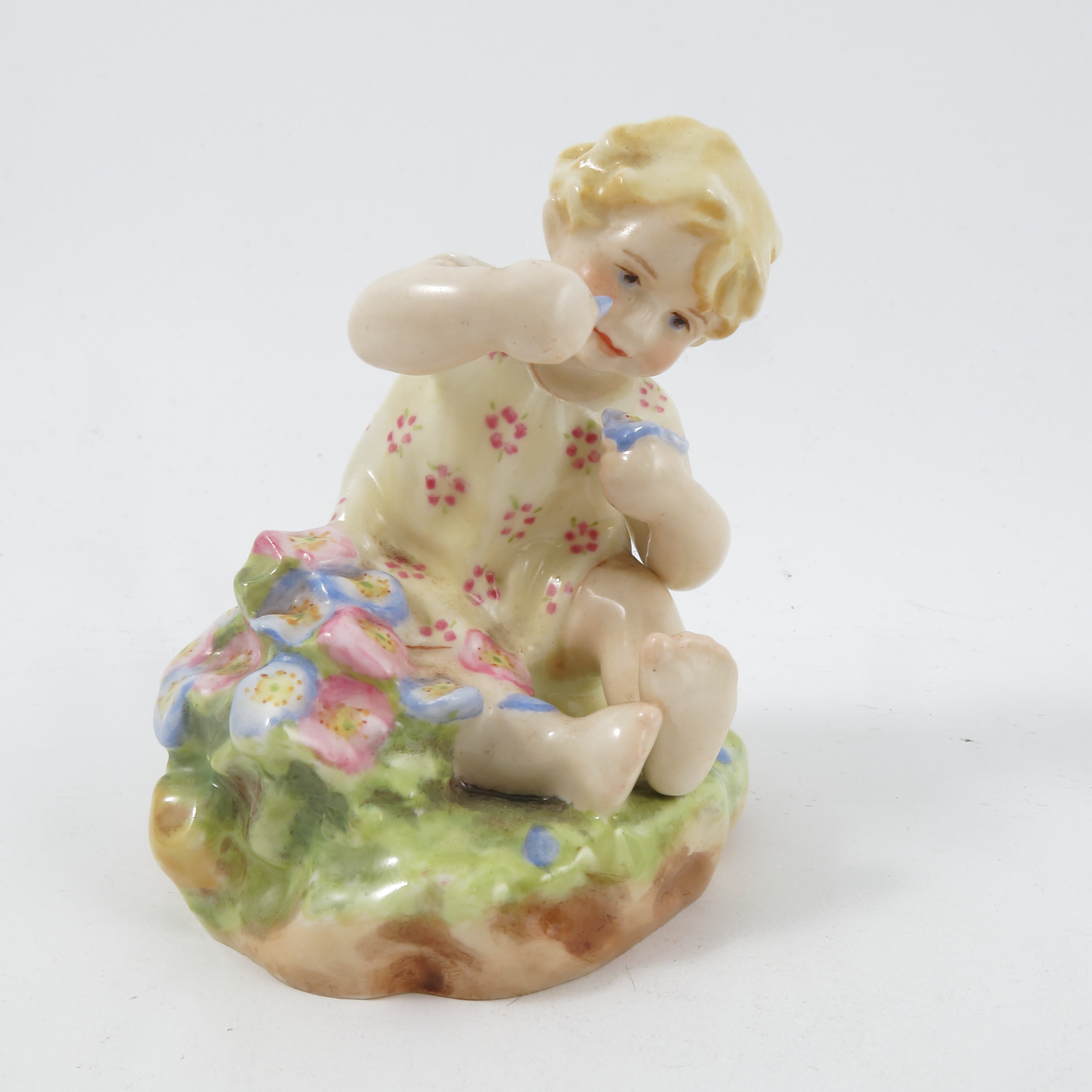 Four Royal Worcester figures, from the first series, modelled by Freda Doughty, comprising Tommy, - Image 2 of 5