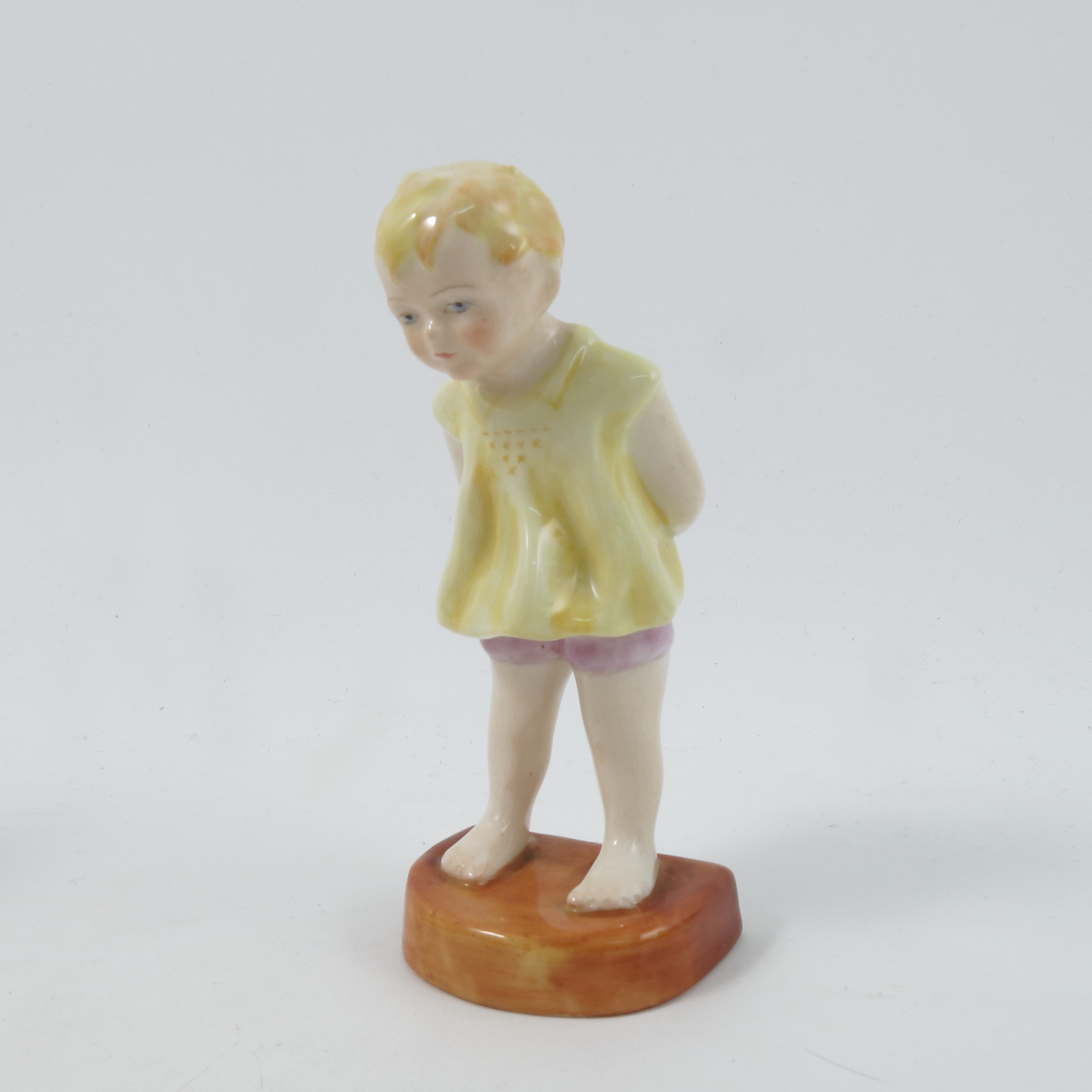 Four Royal Worcester figures, from the first series, modelled by Freda Doughty, comprising Tommy, - Image 3 of 5