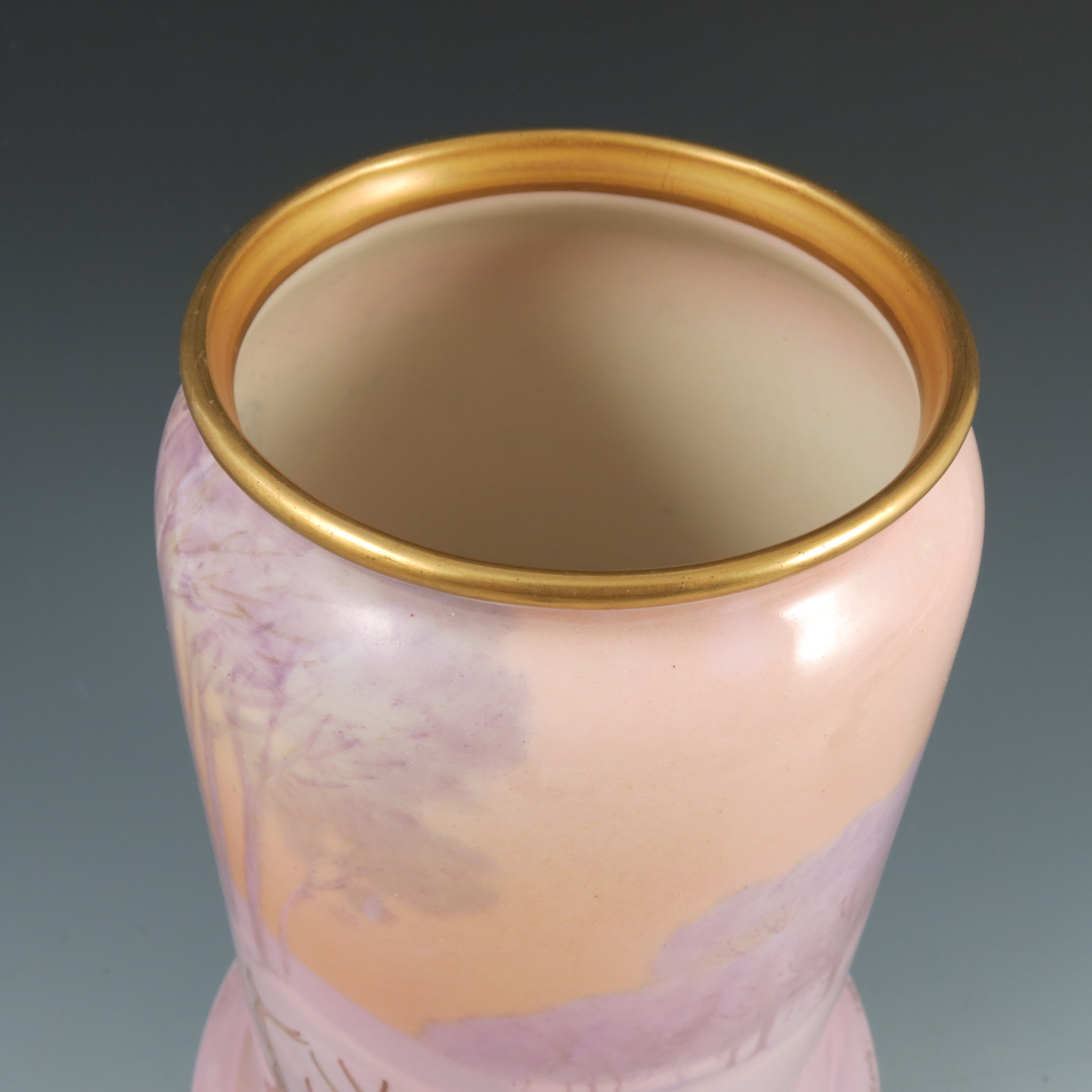 A Royal Worcester vase, - Image 2 of 8