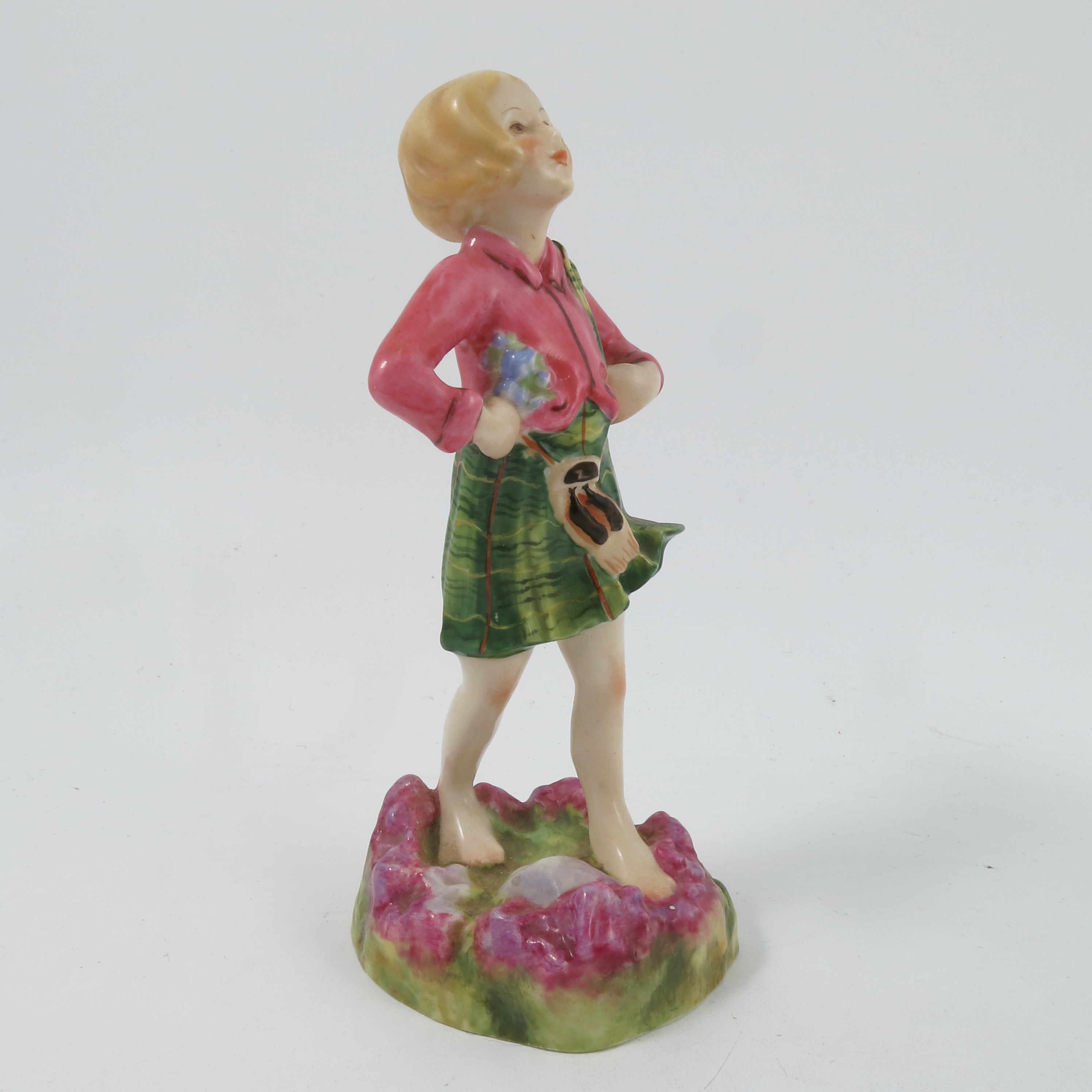 Five Royal Worcester figures, from the Children of the Nations Series by Freda Doughty, - Image 6 of 6