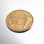 An 1896 half sovereign