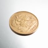 An 1906 half sovereign