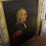 Frank T Copnall, oil on canvas, portrait of The Ven W F Taylor D.D, 36ins x 27.